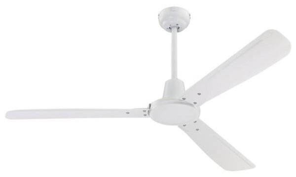 Stropný ventilátor Urban Gale, biely, tichý – Westinghouse Westinghouse, Urban Gale, Biela, Obývacia izba, Plast, Moderný