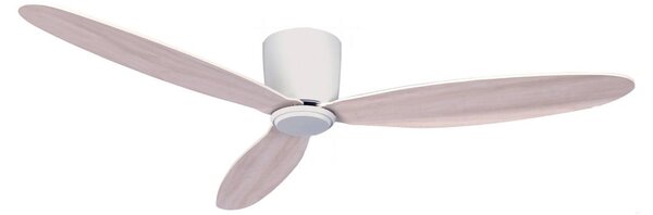 Stropný ventilátor Airfusion Radar z dubového dreva, Ø 132 cm, tichý – Beacon Beacon Lighting, Airfusion Radar, Drevo, Obývacia izba, Drevo, Moderný