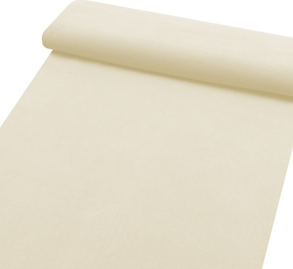 Poťahová/dekoračná látka Velur VLR-005 Smotanová - šírka 145 cm
