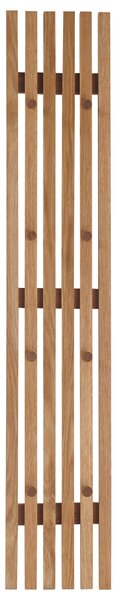 VEŠIAKOVÝ PANEL, farba duba, dub, 22/120/5 cm - Vešiakové steny, Online Only