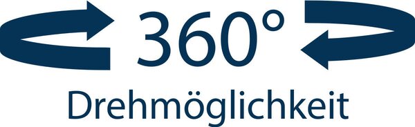 OTOČNÁ STOLIČKA PRE MLÁDEŽ, modrá, sivá, čierna Stylife - Online Only detský nábytok, Online Only