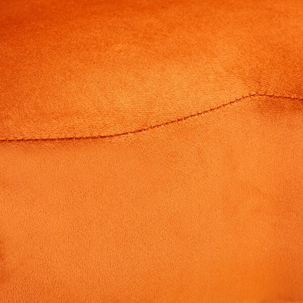 KRESLO, drevo, textil, oranžová, écru MID.YOU - Kreslá, Online Only