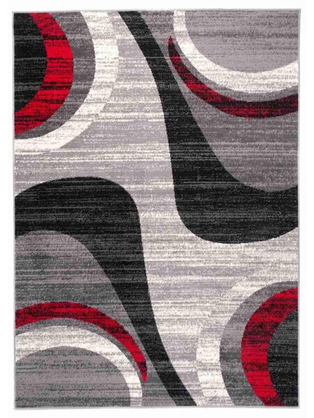 Kusový koberec PP Rex šedý 140x200cm