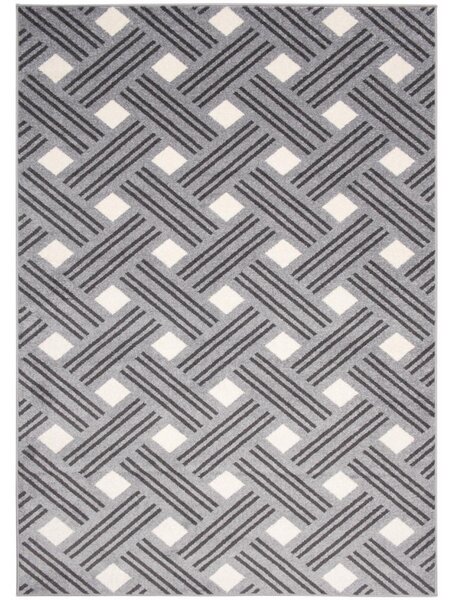 Kusový koberec Cros sivý 140x190cm
