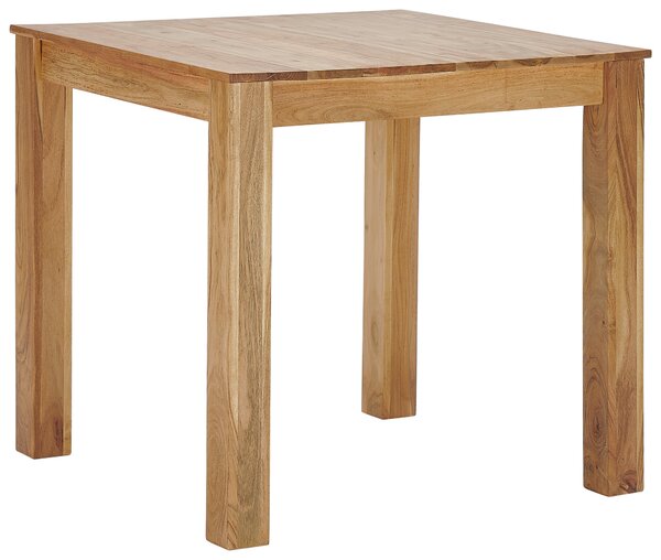 JEDÁLENSKÝ STÔL, akácia, farba akácie, 80/76/80 cm MID.YOU - Online Only jedálne, Online Only