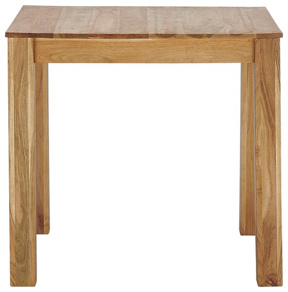 JEDÁLENSKÝ STÔL, akácia, farba akácie, 80/76/80 cm MID.YOU - Online Only jedálne, Online Only