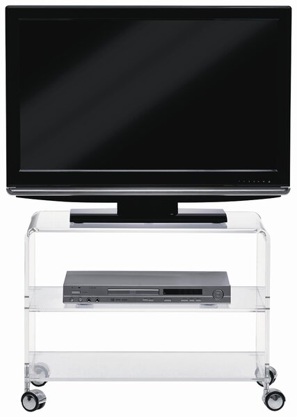 SKRINKA POD TV, číra, 63/48/38 cm - Online Only drobný nábytok, Online Only