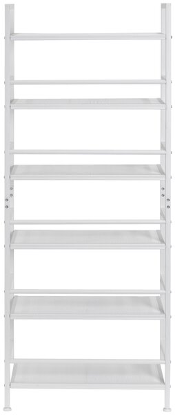 REGÁL NA TOPÁNKY, biela, 59/144/30 cm PBJ - Online Only drobný nábytok, Online Only