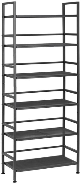REGÁL NA TOPÁNKY, sivá, 59/144/30 cm PBJ - Online Only drobný nábytok, Online Only