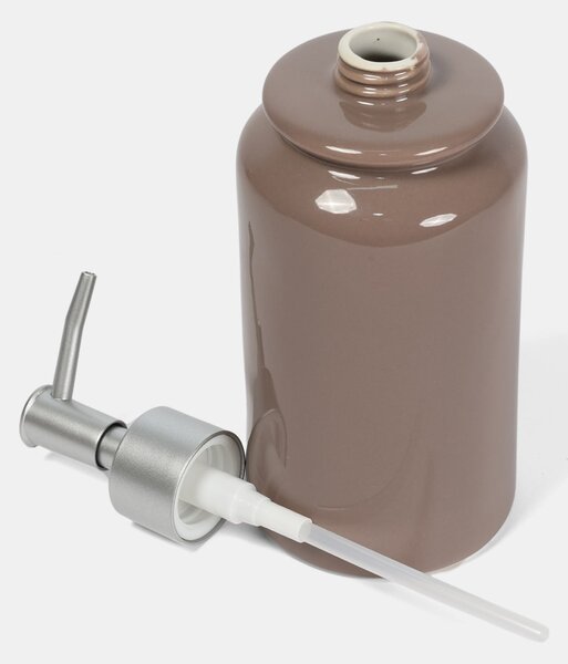 Sinsay - Kúpeľňová súprava: mydelnička, dávkovač mydla a držiak na zubné kefky - hnedá