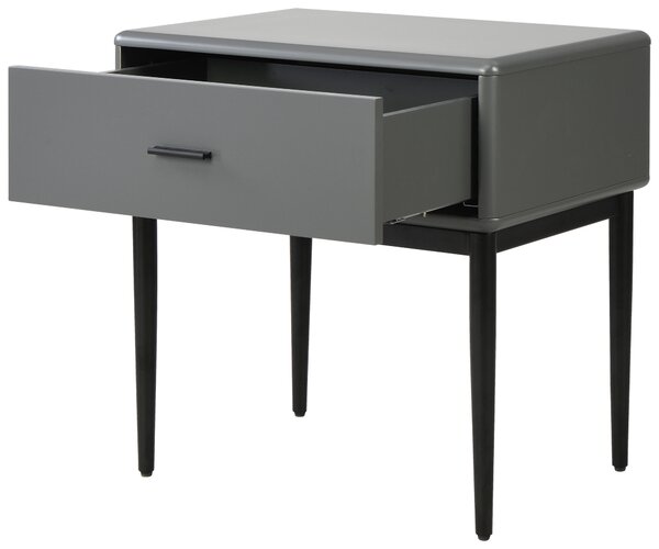 NOČNÝ STOLÍK, sivá, 54/55/40 cm Livetastic - Online Only spálne, Online Only