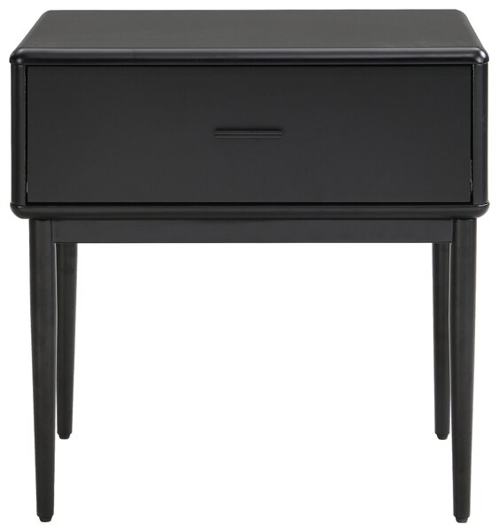 NOČNÝ STOLÍK, čierna, 54/55/40 cm Livetastic - Online Only spálne, Online Only