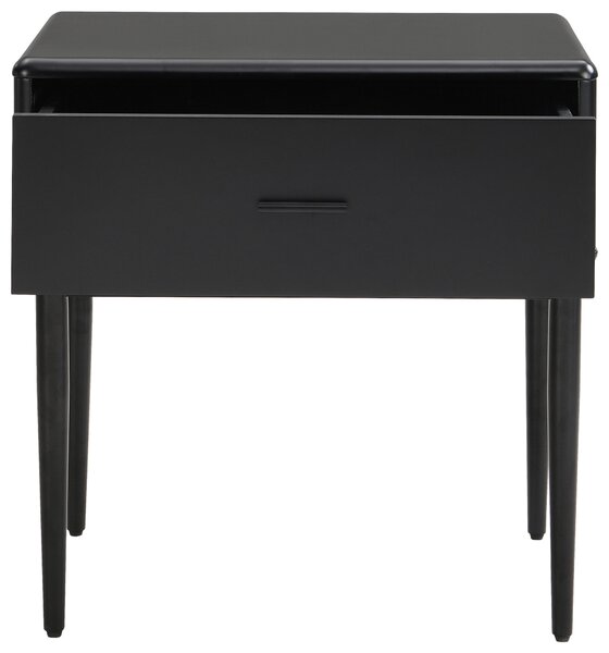 NOČNÝ STOLÍK, čierna, 54/55/40 cm Livetastic - Online Only spálne, Online Only