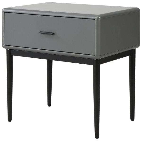 NOČNÝ STOLÍK, sivá, 54/55/40 cm Livetastic - Online Only spálne, Online Only