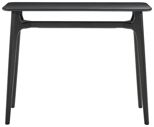 KONZOLOVÝ STOLÍK, dub, čierna, 100/80/35 cm MID.YOU - Stolíky do obývačky, Online Only