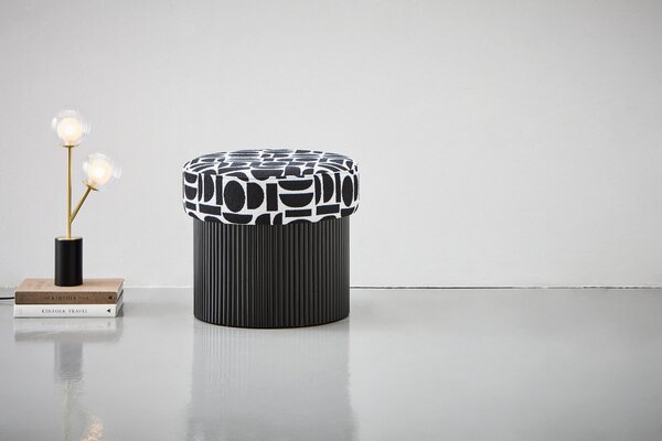 ÚLOŽNÝ BOX NA SEDENIE, textil, kompozitné drevo, 50/44/50 cm MID.YOU - Kreslá, Online Only