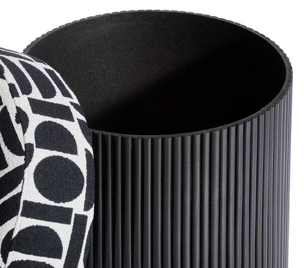 ÚLOŽNÝ BOX NA SEDENIE, textil, kompozitné drevo, 50/44/50 cm MID.YOU - Kreslá, Online Only