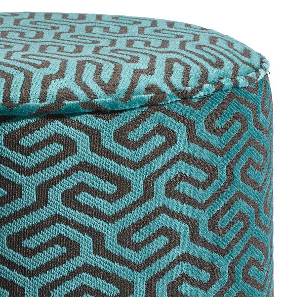 TABURETKA, textil, kompozitné drevo, 40/42/40 cm MID.YOU - Online Only drobný nábytok, Online Only