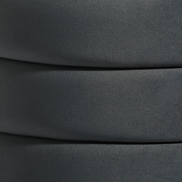 TABURETKA, kov, textil, kompozitné drevo, 80/42/42 cm MID.YOU - Online Only drobný nábytok, Online Only