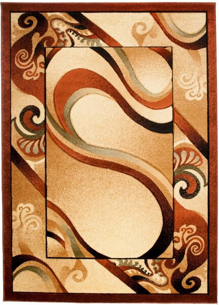 Kusový koberec Vlnenie béžový 60x100cm