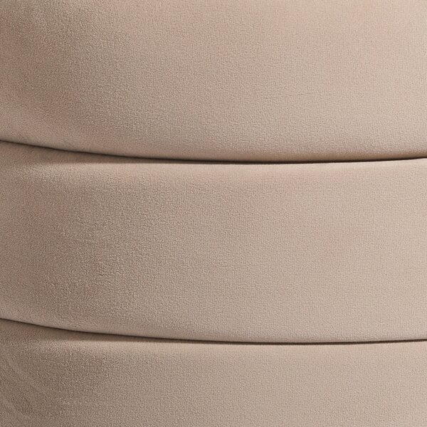 TABURETKA, kov, textil, kompozitné drevo, 80/42/42 cm MID.YOU - Online Only drobný nábytok, Online Only