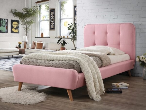 Jednolôžková posteľ TIFFANY Farba: Ružová