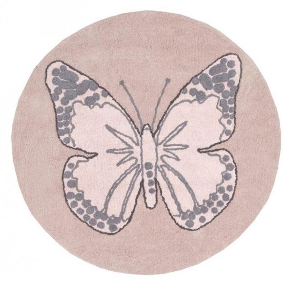 LORENA CANALS Butterfly Vintage Nude - koberec