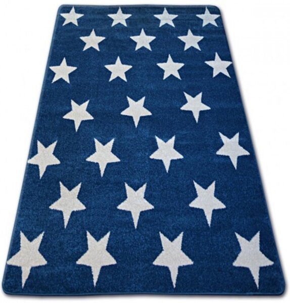 Kusový koberec Stars modrý 240x330cm