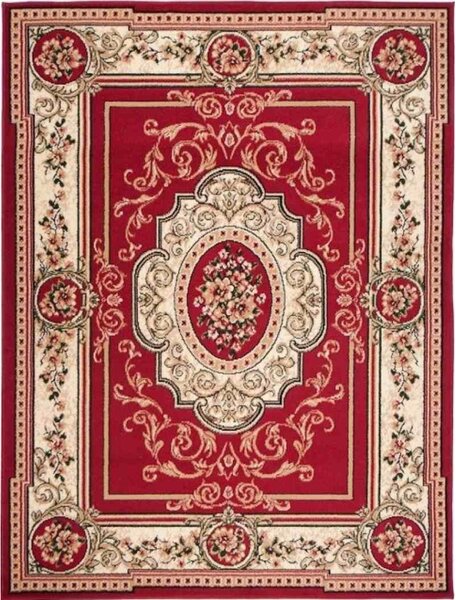 *Kusový koberec PP Izmail červený 200x300cm
