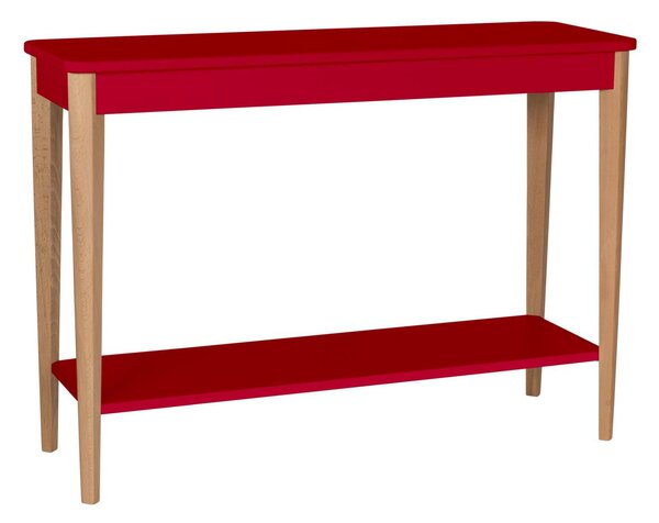 RAGABA Ashme konzolový stôl široký, červená
