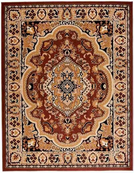 Kusový koberec PP Akay hnedý 140x200cm