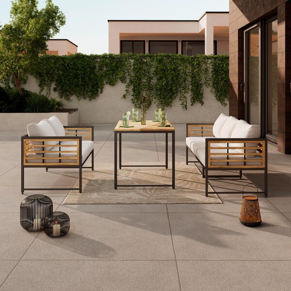 ZÁHRADNÝ STÔL, drevo, kov, 120/65/70 cm Ambia Garden - Online Only záhrada, Online Only