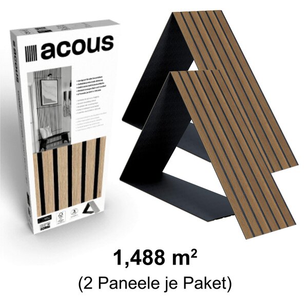 AKUSTICKÝ PANEL 30.5/244/1.03 cm - Dekorácie na stenu