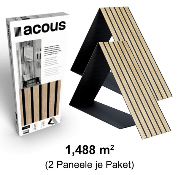 AKUSTICKÝ PANEL 30.5/244/1.03 cm - Dekorácie na stenu