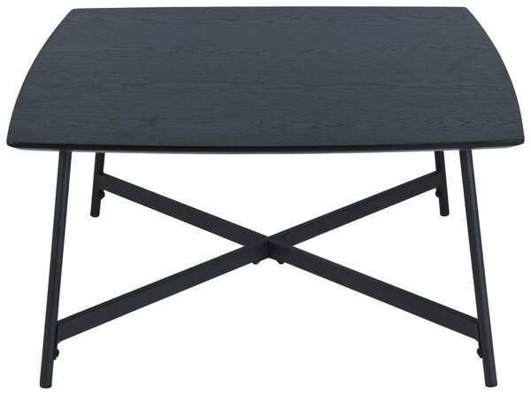 KONFERENČNÝ STOLÍK, čierna, kov, kompozitné drevo, 80/42/80 cm MID.YOU - Stolíky do obývačky, Online Only