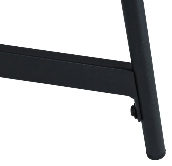 KONFERENČNÝ STOLÍK, čierna, kov, kompozitné drevo, 80/42/80 cm MID.YOU - Stolíky do obývačky, Online Only