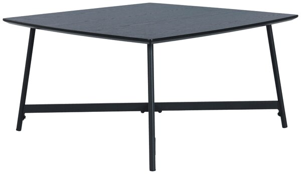 KONFERENČNÝ STOLÍK, čierna, kov, kompozitné drevo, 80/42/80 cm MID.YOU - Stolíky do obývačky, Online Only