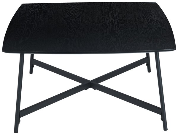 KONFERENČNÝ STOLÍK, čierna, kov, kompozitné drevo, 80/42/80 cm MID.YOU - Stolíky do obývačky, Online Only