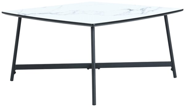 KONFERENČNÝ STOLÍK, biela, kompozitné drevo, kov, 80/60/42 cm MID.YOU - Stolíky do obývačky, Online Only