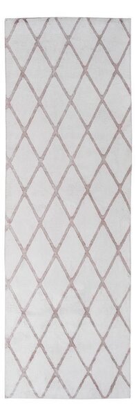BEHÚŇ, 80/250 cm biela, béžová - Online Only bytové doplnky, Online Only
