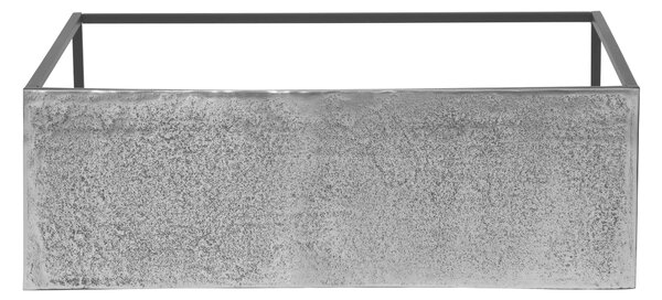 KONZOLOVÝ STOLÍK, sivá, čierna, kov, 80/27/80 cm - Online Only obývacie izby, Online Only