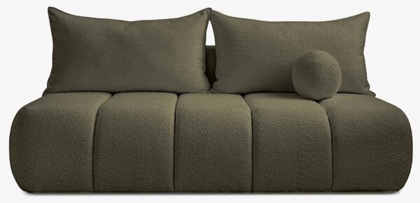 Rozkladacia pohovka SARIA Olive Boucle