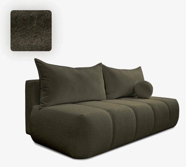 Rozkladacia pohovka SARIA Olive Boucle