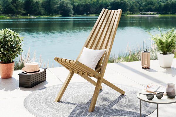 ZÁHRADNÉ RELAXAČNÉ KRESLO, drevo Ambia Garden - Online Only záhrada, Online Only