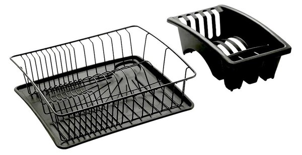 Antracitovosivý odkvapávač z antikoro ocele Metaltex Aquatexplus Lava