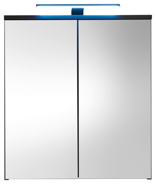 ZRKADLOVÁ SKRINKA, čierna, 60/67/20 cm MID.YOU - Kúpeľňové skrinky, Online Only
