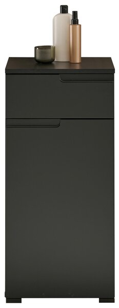 SPODNÁ SKRINKA, čierna, čierna, 40/85/32 cm MID.YOU - Kúpeľňové skrinky, Online Only