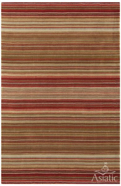 ASIATIC LONDON Pimlico Red - koberec ROZMER CM: 120 x 170