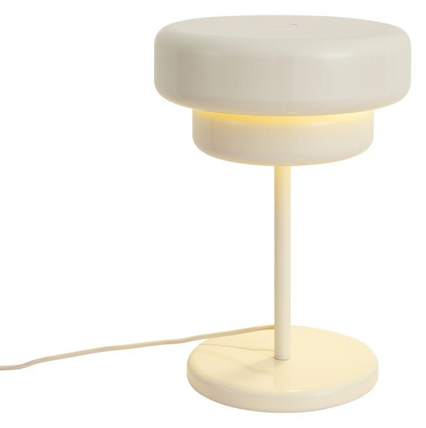Retro stolná lampa béžová 41cm - Ophelia