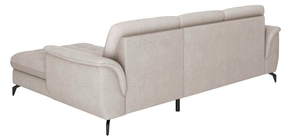 ROHOVÁ SEDAČKA, textil, sivobéžová Sit & More - Sedačky, Online Only
